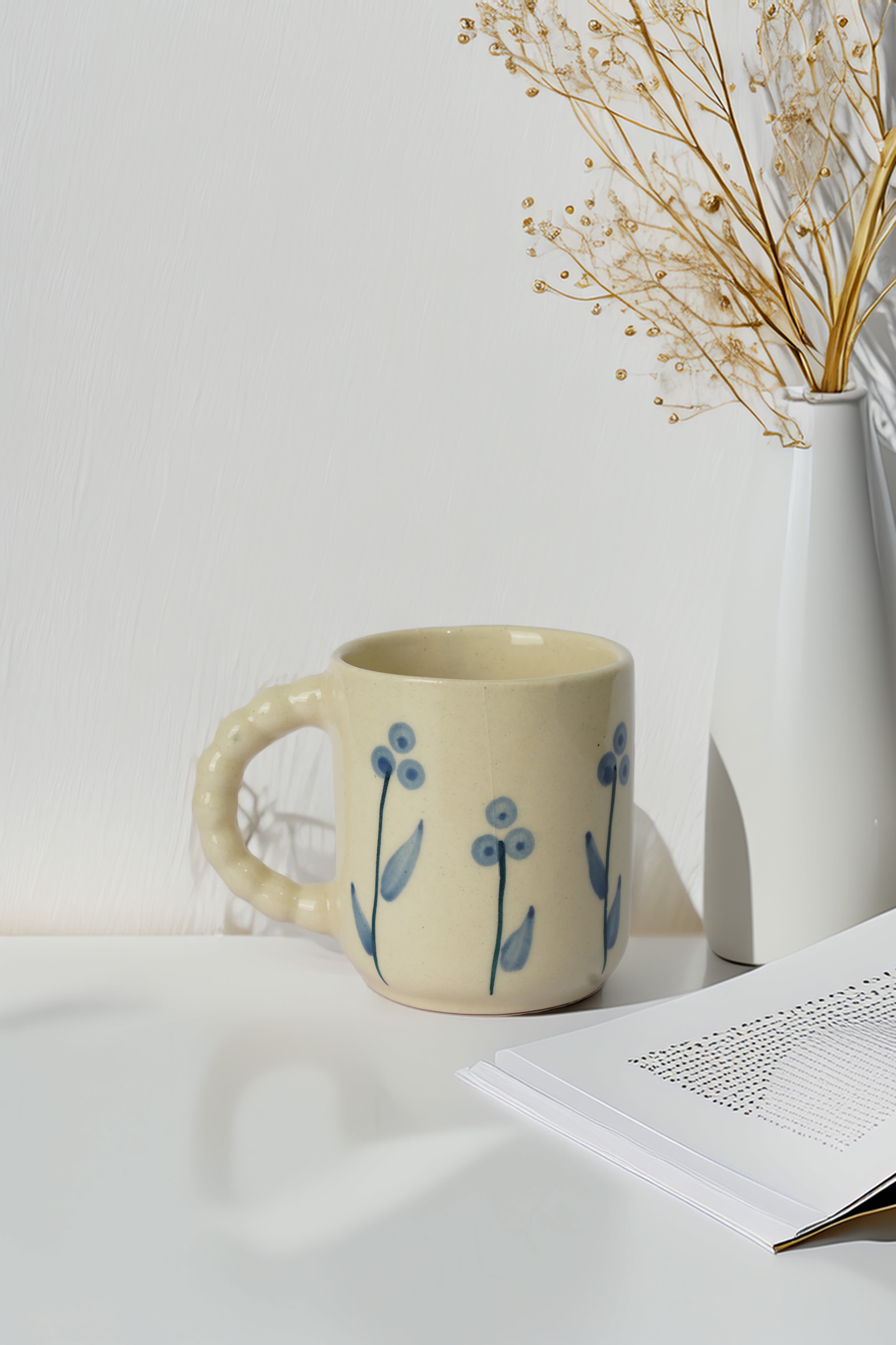 Tropical Orange Handmade Ceramic Cup