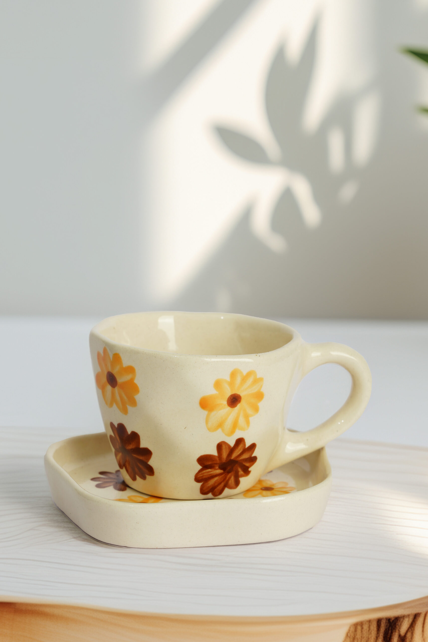 Autumn Daisy Cup Set