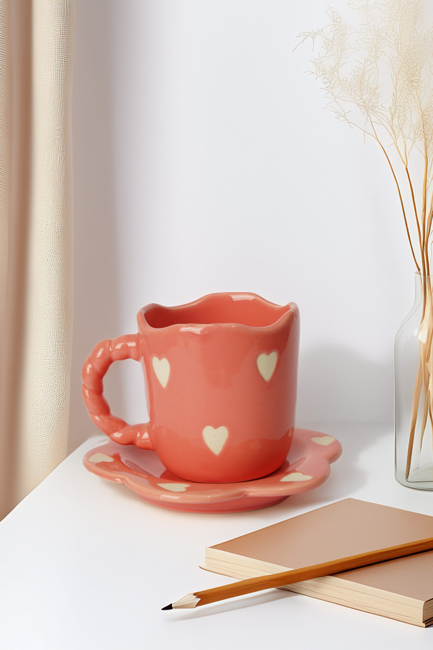 Petal Heart Cup SetPetal Heart Cup Set