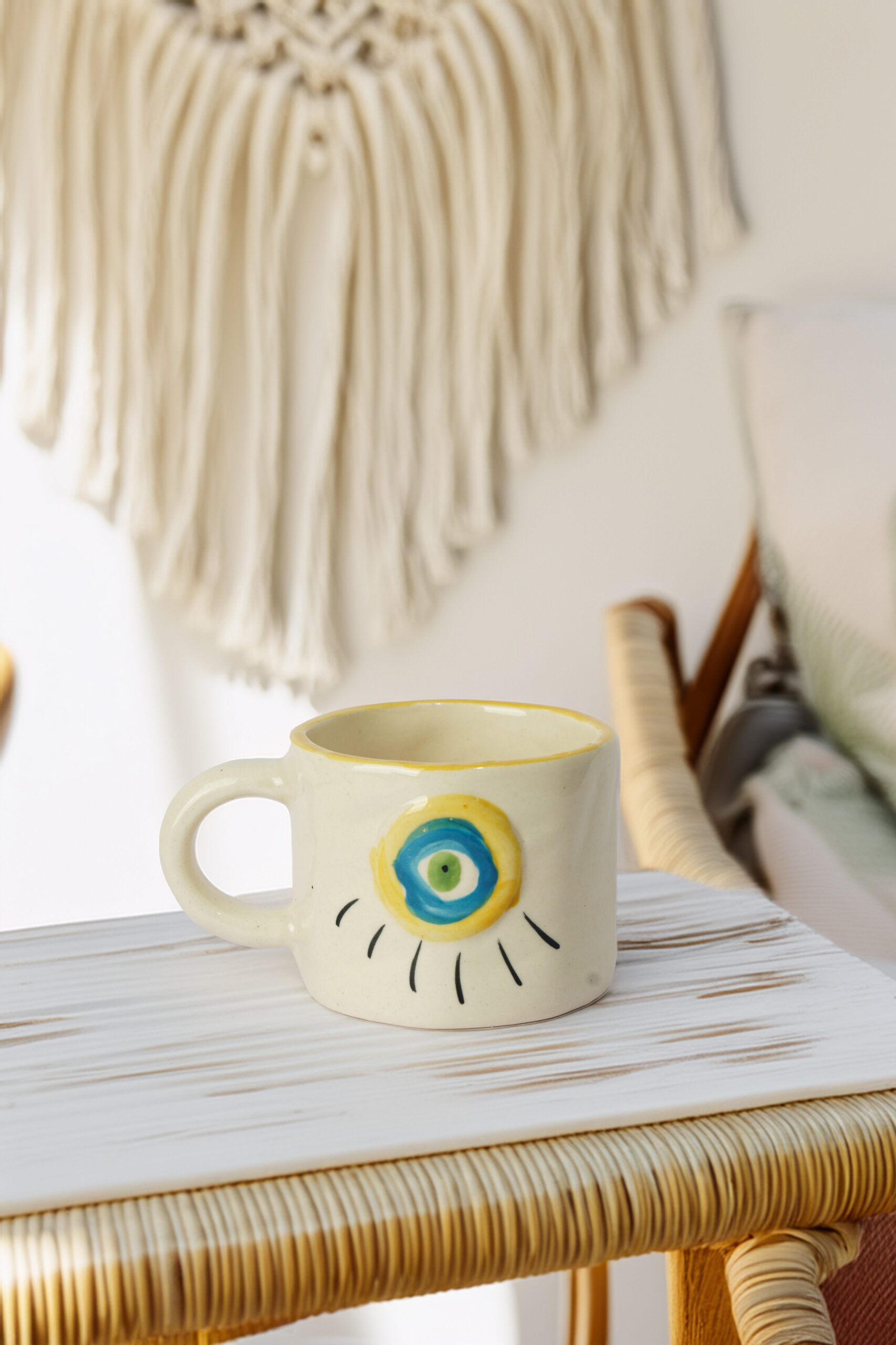 Evil Eye Ceramic Mug