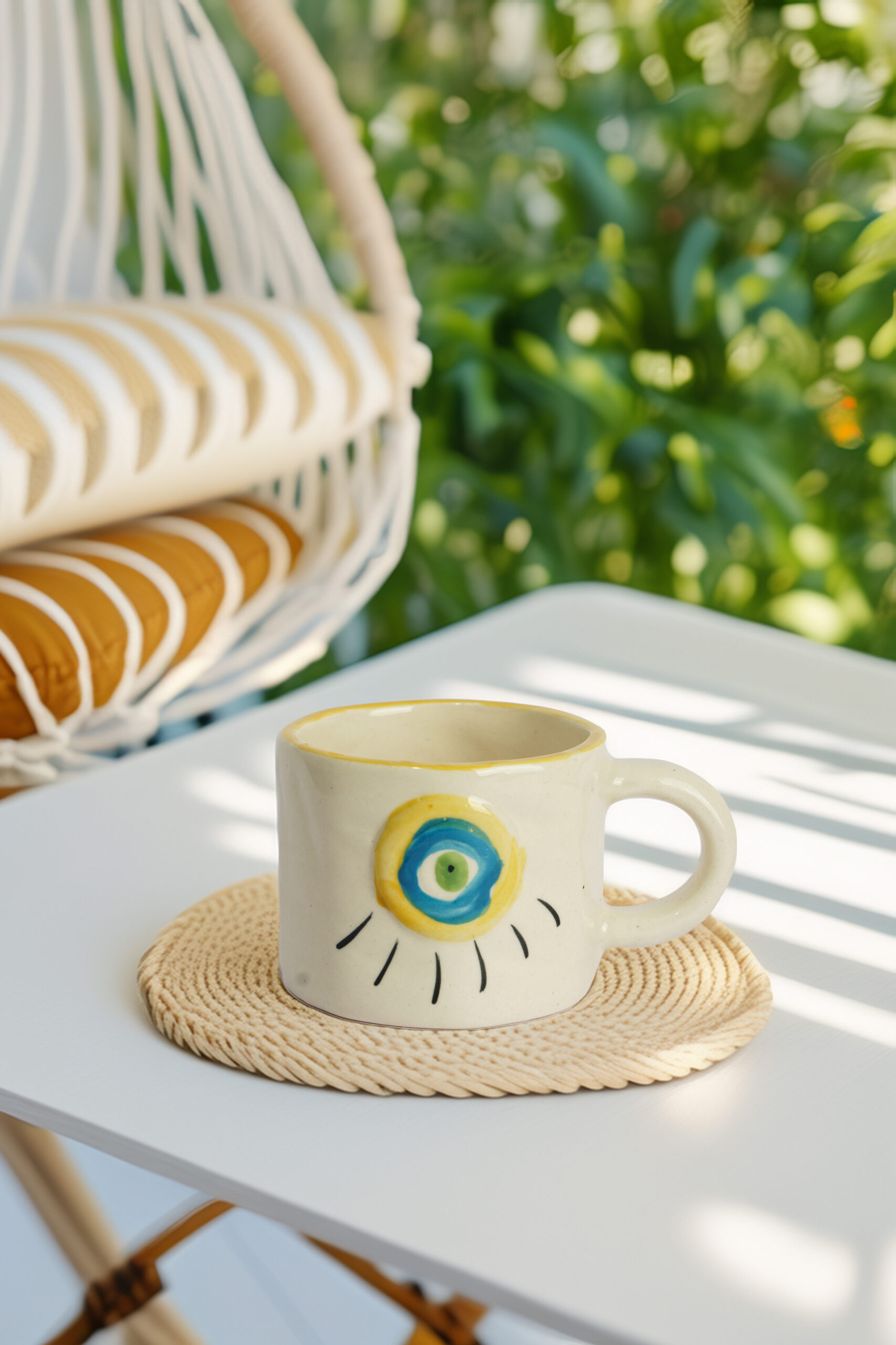 Evil Eye Ceramic Mug