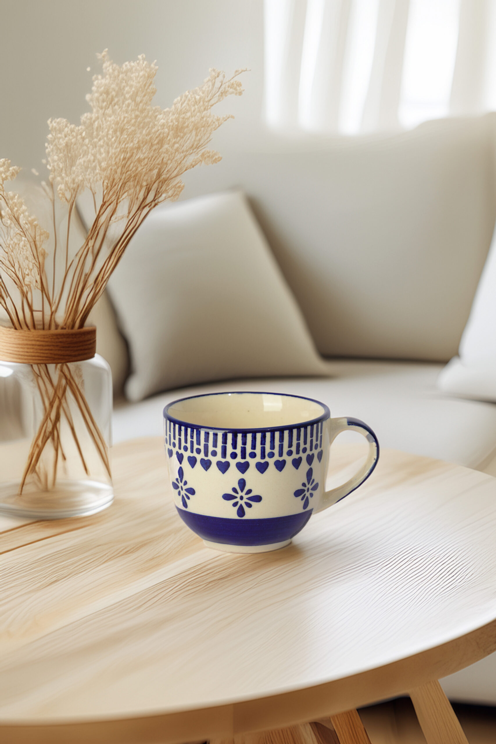 Indigo Love Bloom Mug