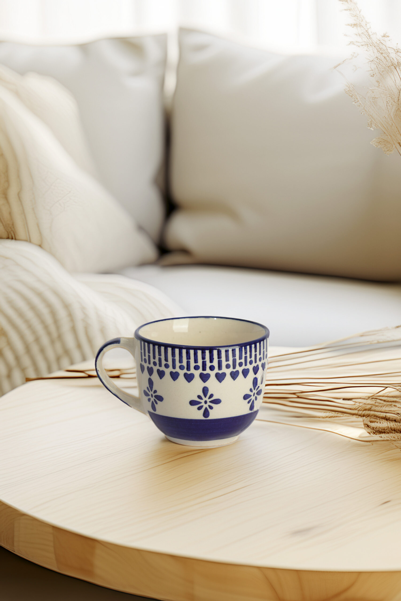 Indigo Love Bloom Mug