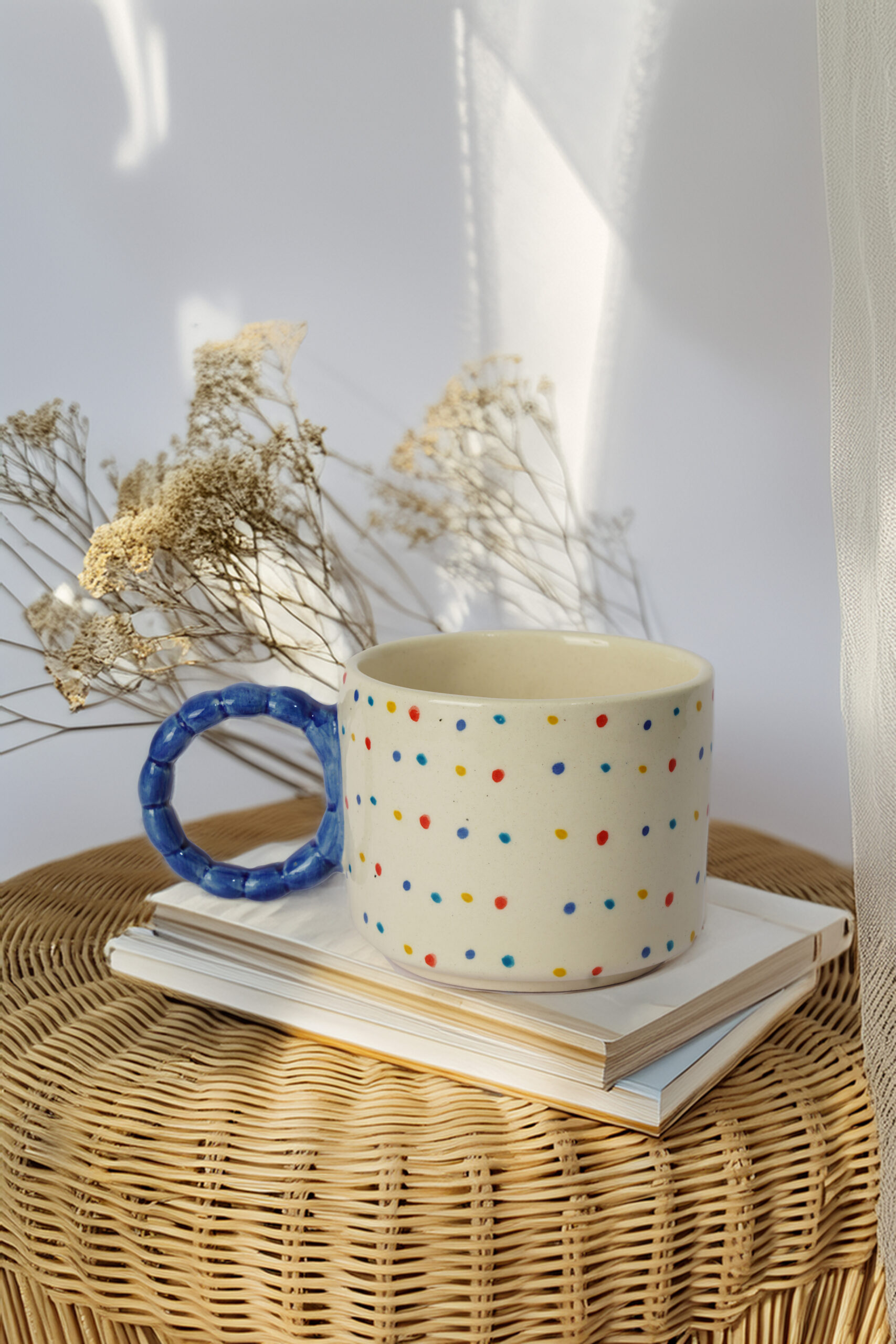 Confetti Bamboo Loop Mug