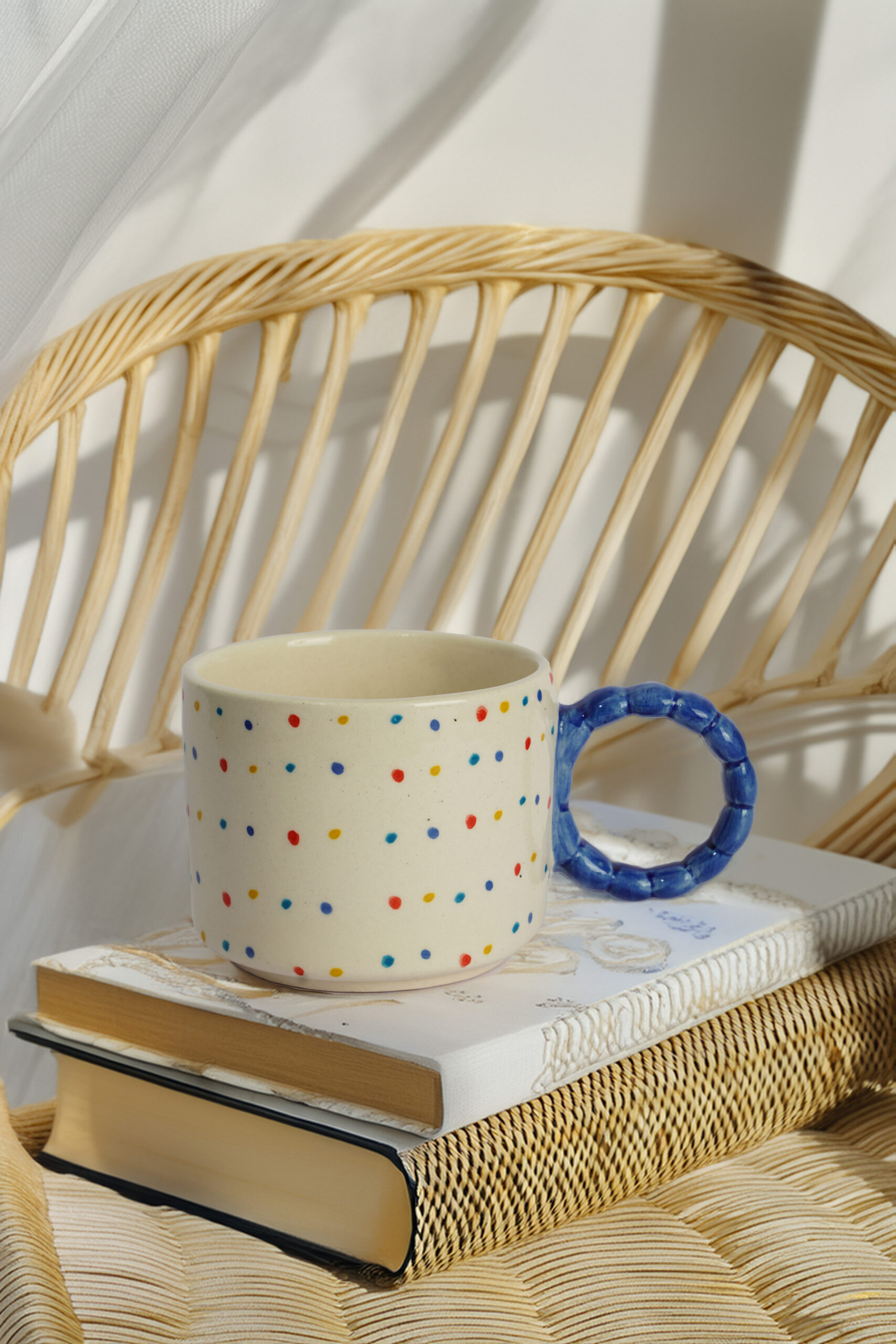 Confetti Bamboo Loop Mug