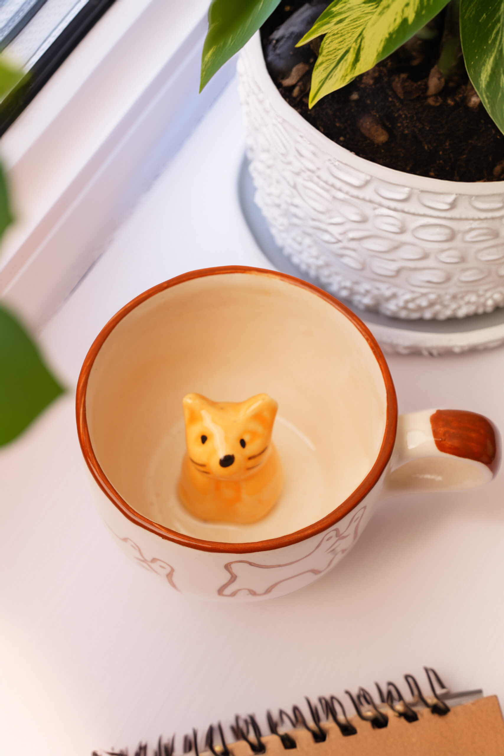 Peekaboo Kitty Mug