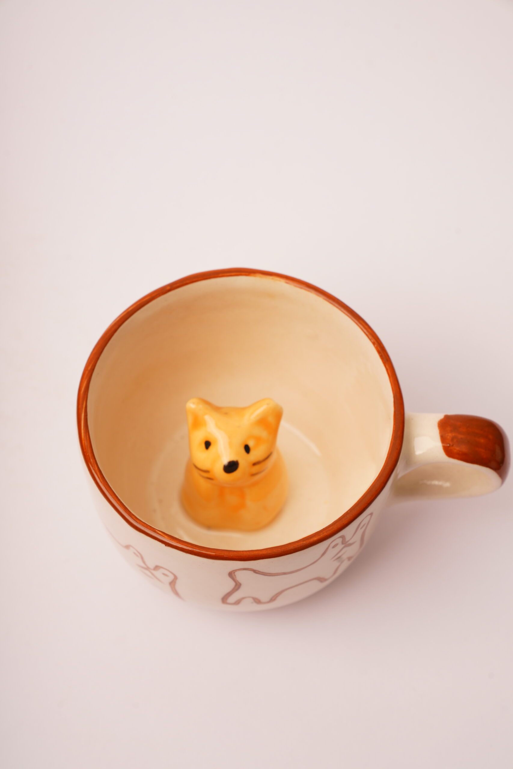 Peekaboo Kitty Mug