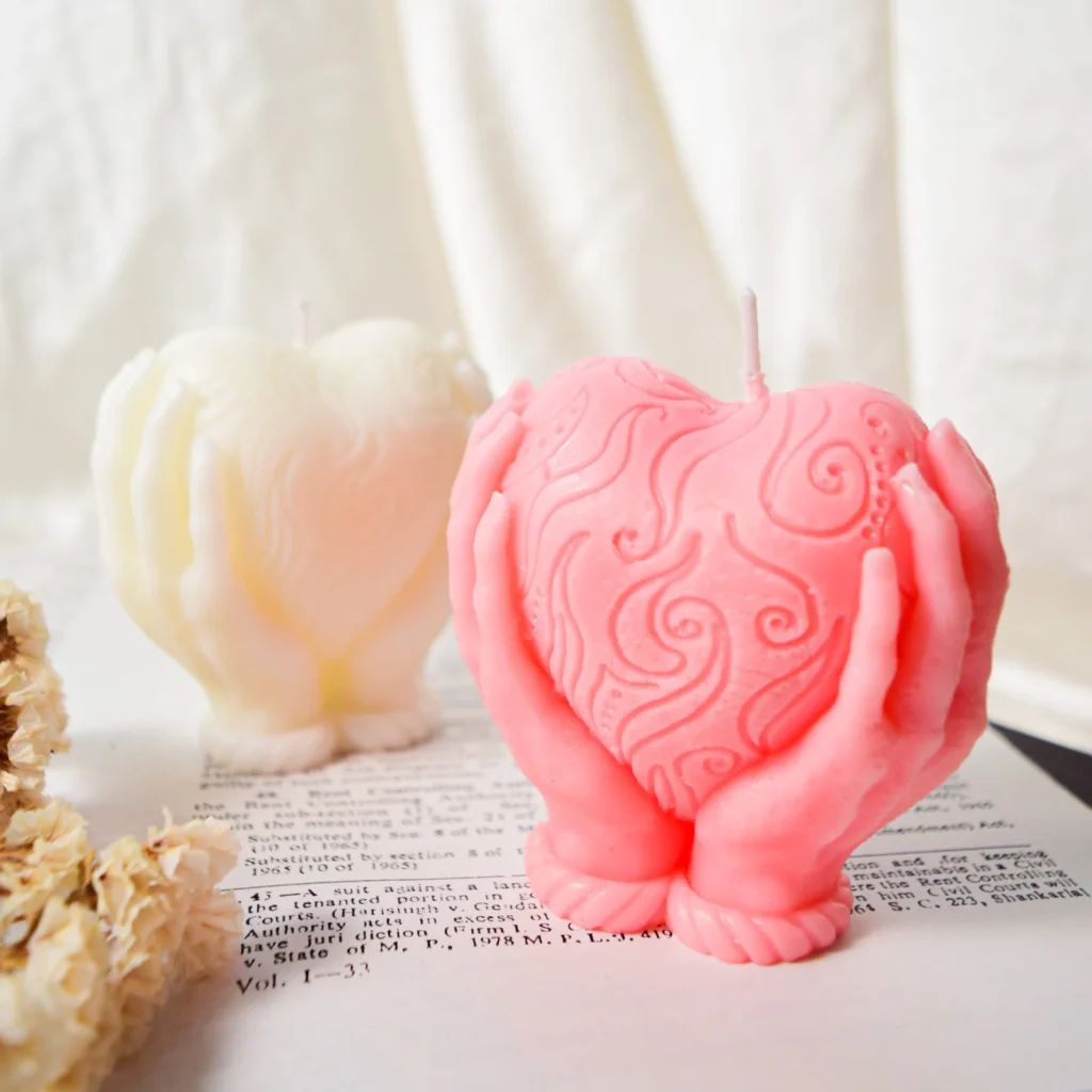 cute candle flower basket set of 2